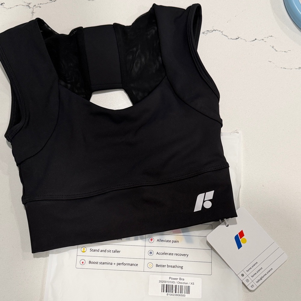 Forme Women's Black Sports Bra